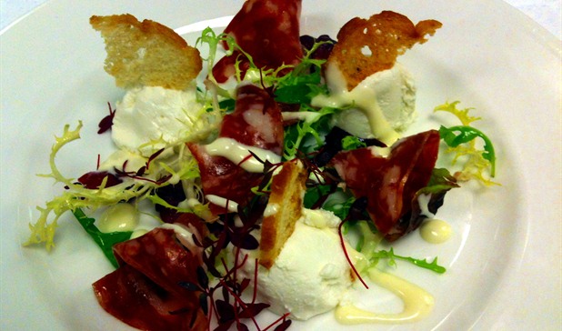 Summer Tasting Menu - Goats Cheese