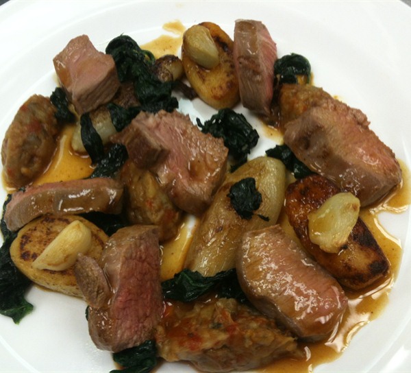 Scotch Lamb with Aubergine Caviar